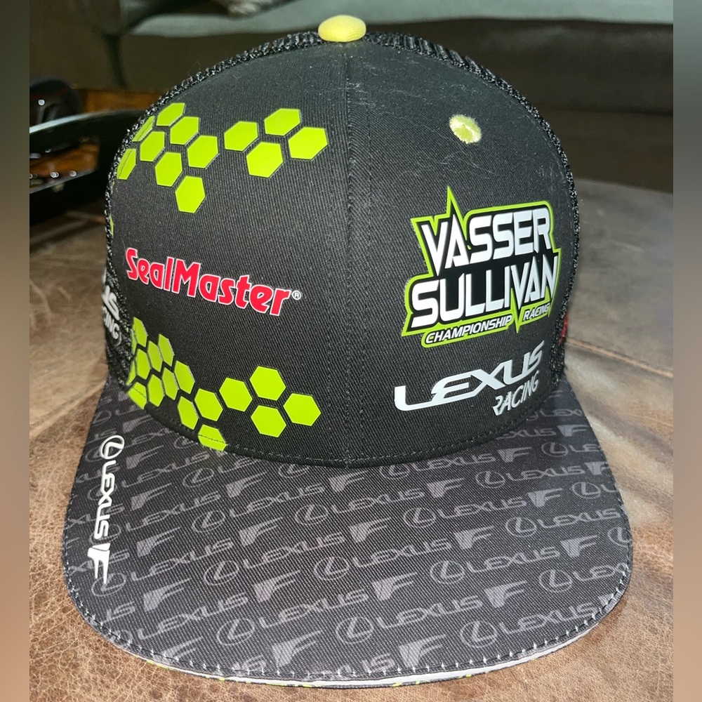 Lexus Racing Black and Neon Green Cap
